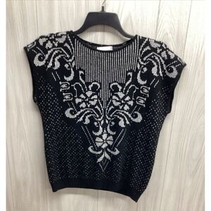 PICTURE Women's (Size 20x23") Sleeveless‎ Tight Knit Round Neck Sweater Vest